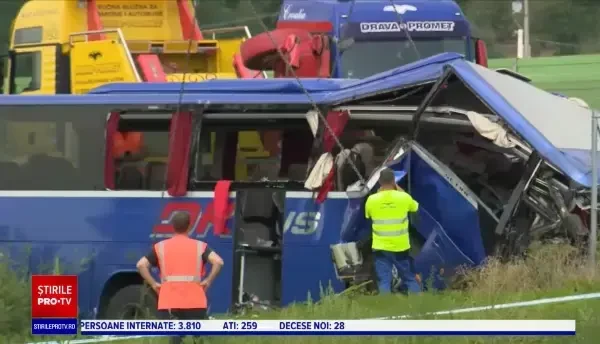 Cum s-ar fi produs accidentul din Croația, în care 12 persoane au murit. Victimele erau pelerini polonezi