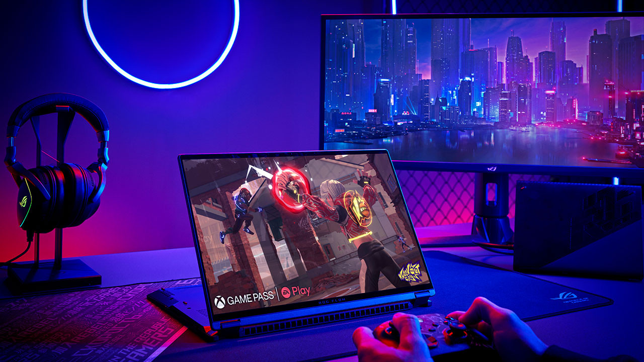 (P) ROG Flow X16 (GV601): cel mai puternic laptop convertibil conceput pentru gaming