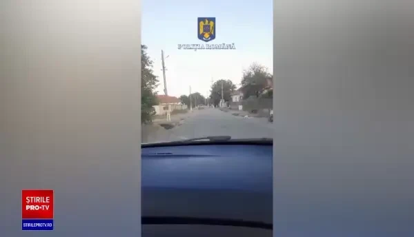 Minor fugărit și oprit cu focuri de armă, după ce a condus fără permis peste 7 kilometri