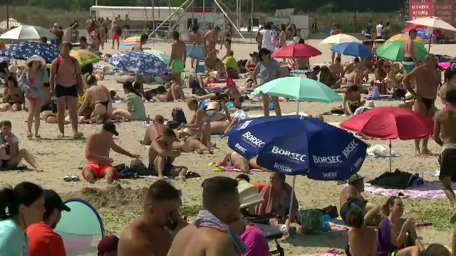 Weekend aglomerat pe litoral. În Costinești și Eforie nu mai sunt locuri de cazare