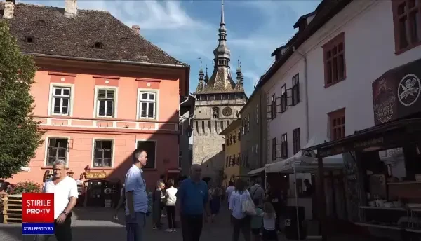 Turiștii care aleg să meargă în Sighișoara vor avea parte de un festival al mâncărurilor