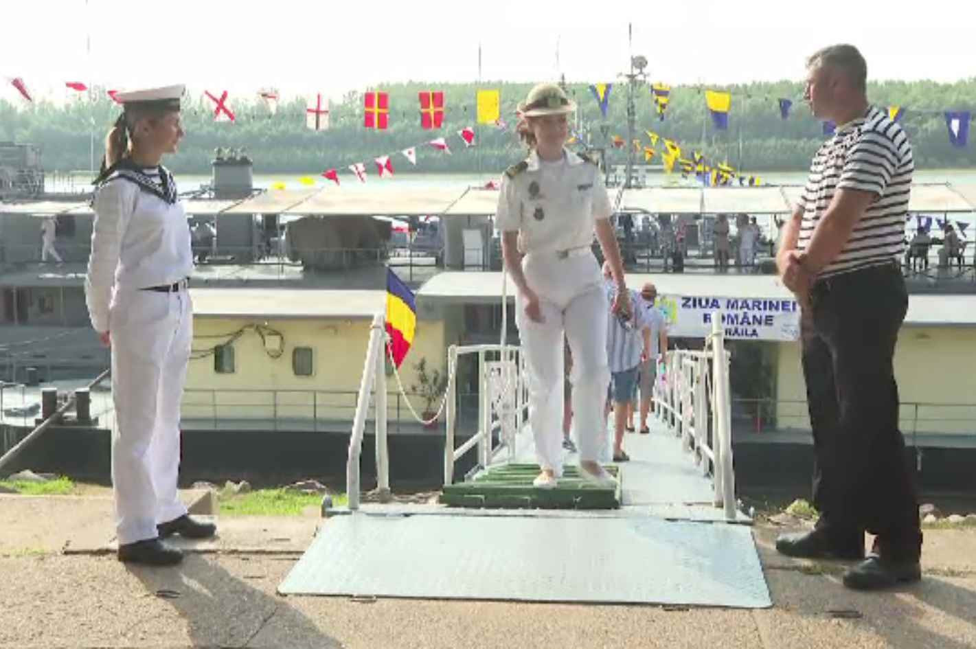 Ziua Marinei la flotila fluvială va fi sărbătorită cu salve de tun și focuri de mitralieră
