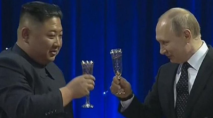 Rusia şi Coreea de Nord vor să-şi consolideze relaţiile militare, afirmă Putin şi Kim într-un schimb de scrisori
