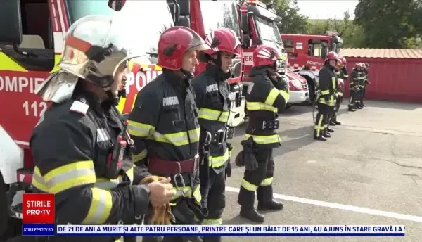 România este pe locul trei în Europa la cei mai mulți pompieri recrutați. Servanții au început să meargă la intervenții