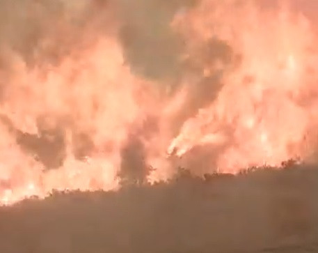 Zeci de spanioli au fost răniți, după ce s-au panicat și au sărit dintr-un tren cuprins de flăcări. VIDEO