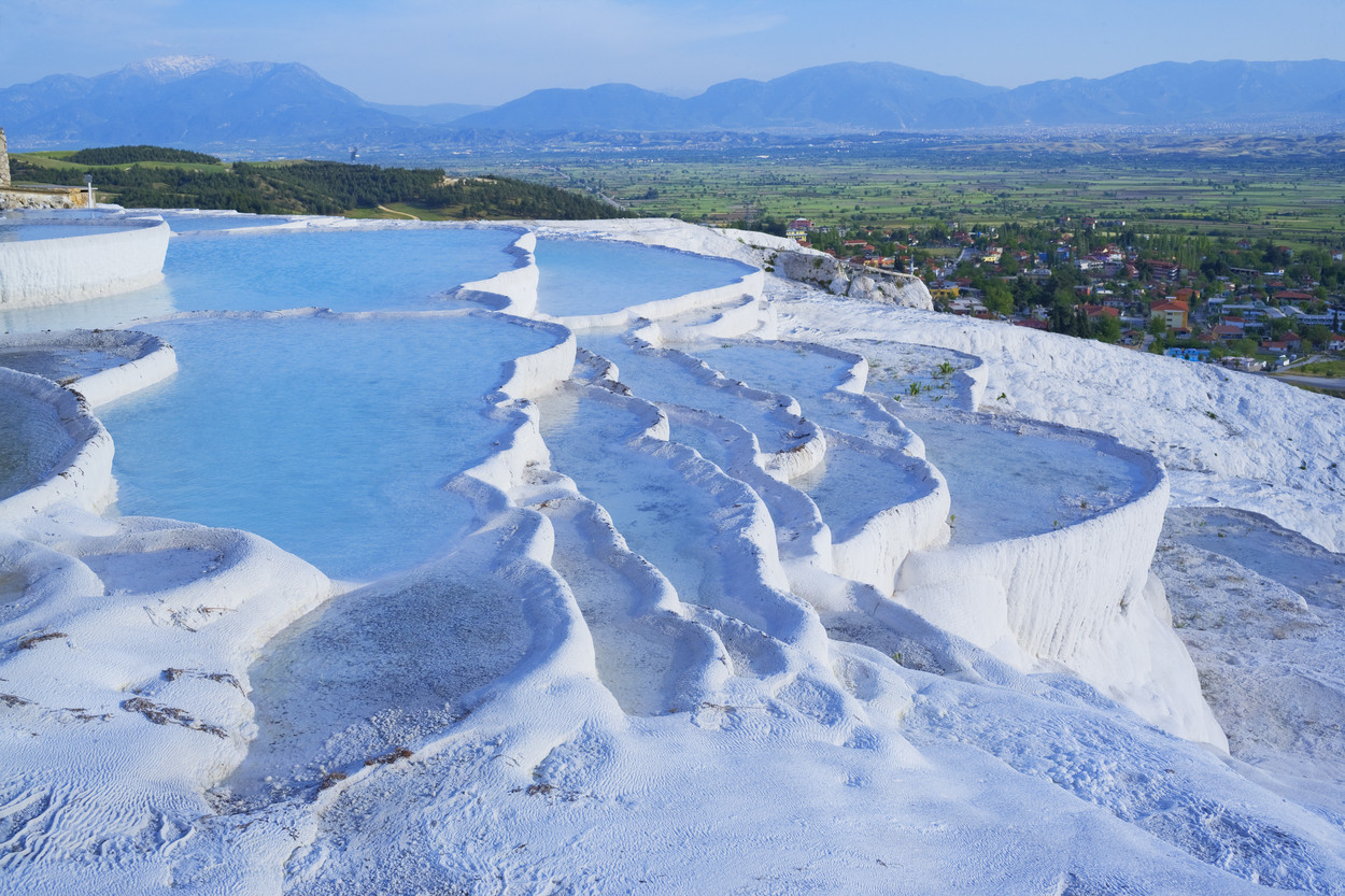De ce faimoasa atracție turistică Pamukkale din Turcia riscă să sece. GALERIE FOTO