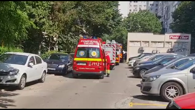 Explozie puternică într-un bloc din Constanța. O bătrână a suferit arsuri pe aproape jumătate din corp