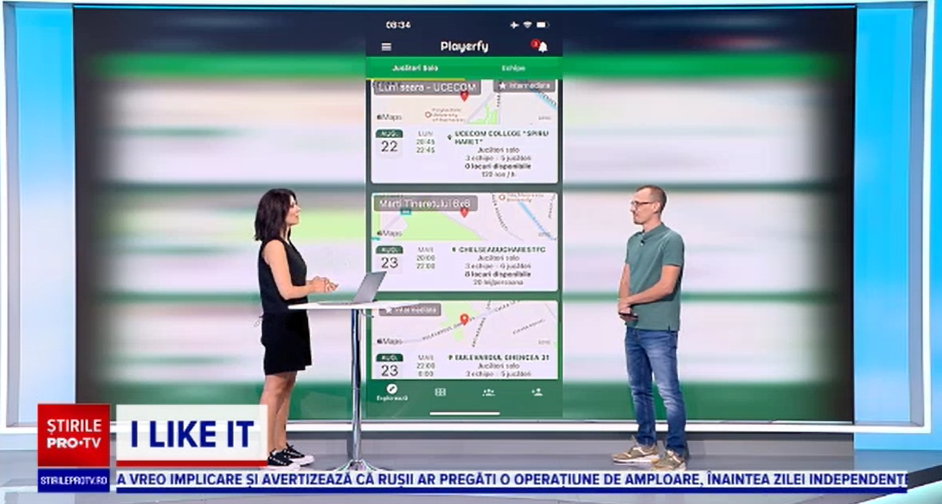 iLikeIT. Cum funcționează aplicația destinată iubitorilor de fotbal ce poate organiza un meci între necunoscuți
