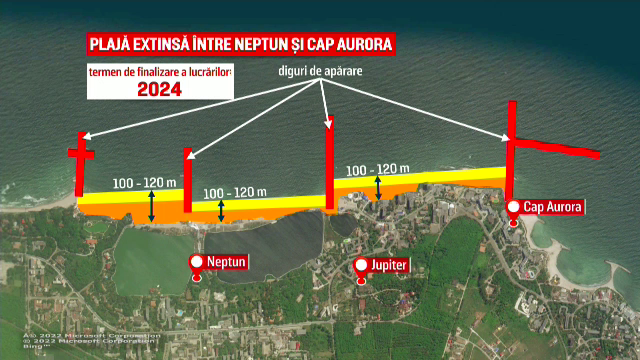 Stațiunile din sudul litoralului românesc vor arăta altfel. Constructorii „The Palm” din Dubai vor amenaja noi plaje
