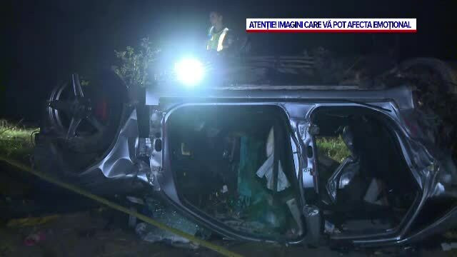 A murit și al doilea şofer implicat în accidentul de la Frumuşani, care conducea mașina cu volan pe dreapta