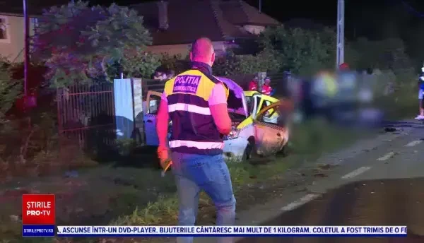 Accident cumplit în Târgu Jiu: Un taximetrist și clienta sa au murit. Greșeala care i-a costat viața