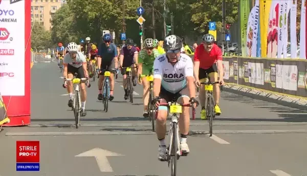„L'Etape”, competiția internațională de ciclism în centrul Bucureștiului, a adunat 1300 de curajoși. Marele câștigător