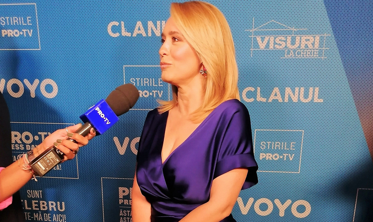 Andreea Esca, apariție spectaculoasă la evenimentul de lansare a grilei de toamnă a PRO TV. Ce ținută a purtat prezentatoarea
