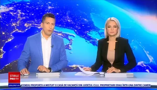 Incendiu de proporții în Cluj. O casă de vacanță a fost distrusă complet de flăcări