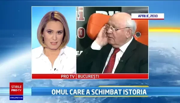 Mihail Gorbaciov, interviu exclusiv pentru Știrile ProTV în 2010. Ce spunea despre Revoluția din 89 și Ion Iliescu