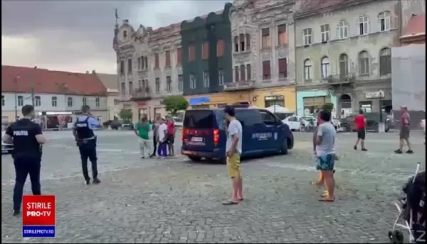 Reglare de conturi cu electroșocuri, la Timișoara. Bătaia a izbucnit în fața unui bar