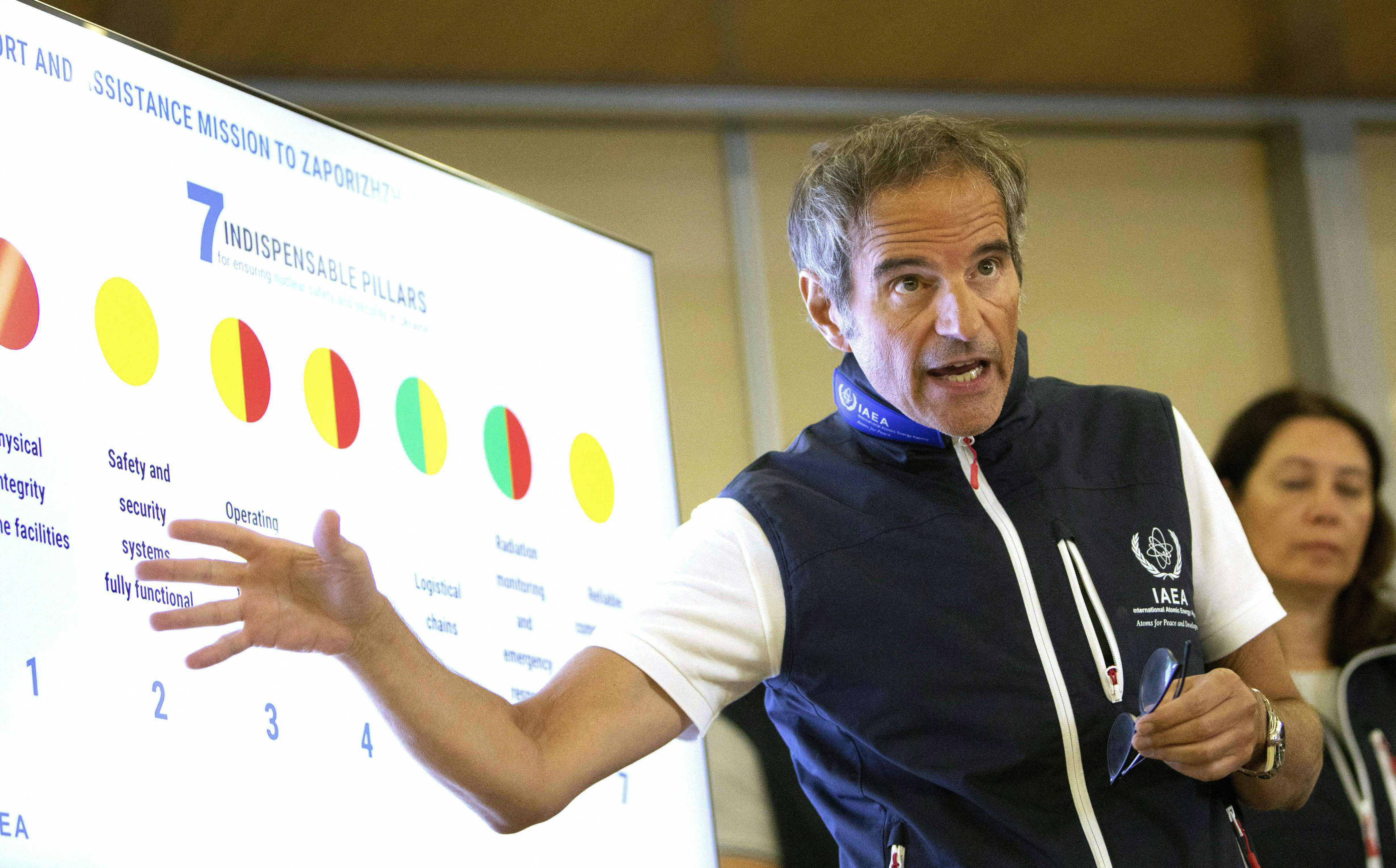 Directorul AIEA a anunțat că săptămâna următoare va prezenta un raport privind centrala de la Zaporojie