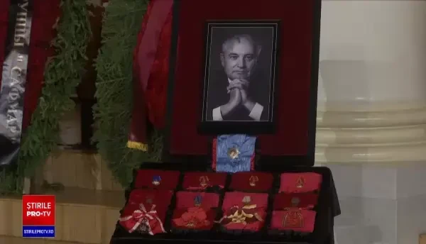 Mihail Gorbaciov a fost înmormântat la Moscova. Ultimul lider al URSS nu a avut parte de funeralii de stat. VIDEO