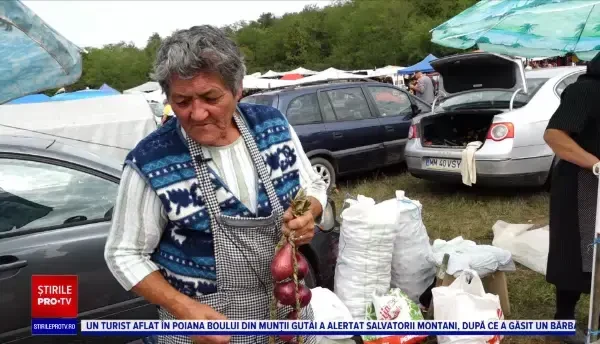 Cât a costat ceapa la un târg dedicat legumei. Petre Daea: „Aici e artă, dom'le”