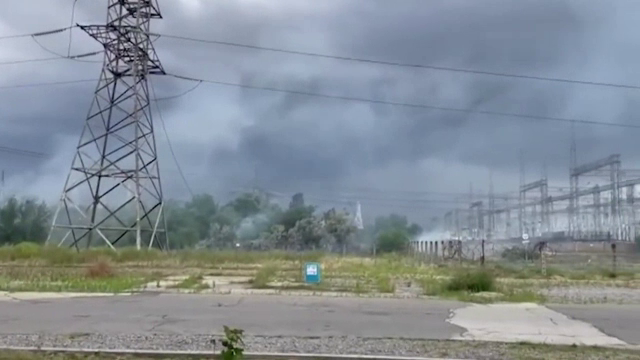 Orașul Energodar, unde se află centrala nucleară Zaporojie, a fost din nou ținta bombardamentelor