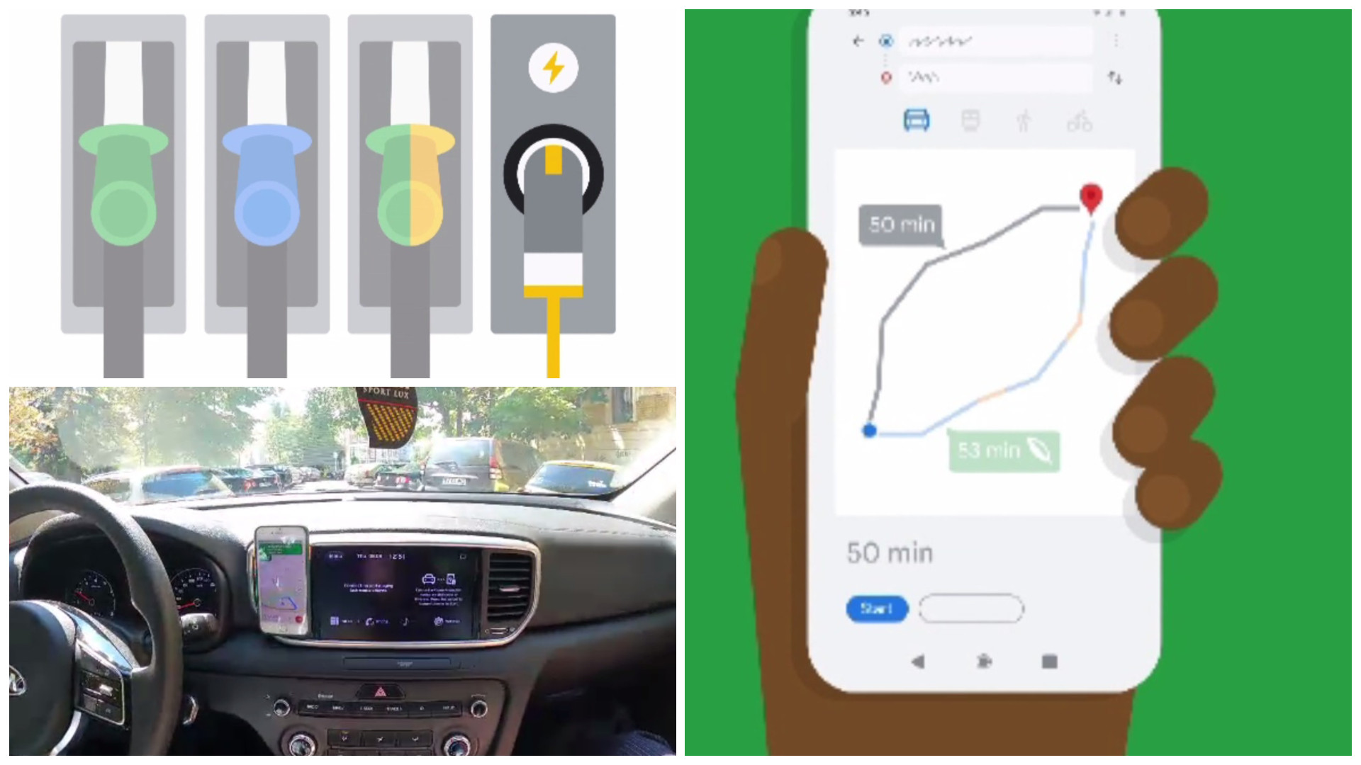 Noua funcție Google Maps care indică rutele pe care se consumă mai puțin combustibil. Este disponibilă și în România