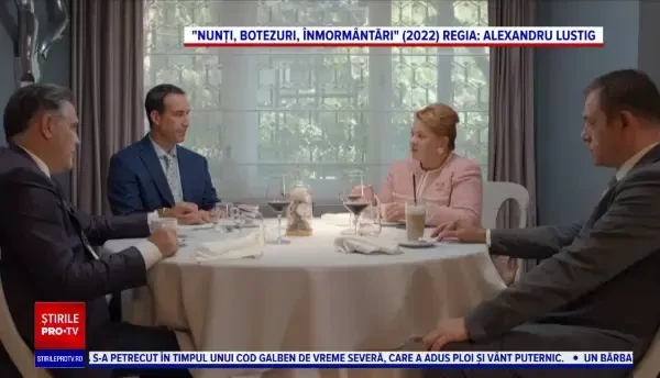 Filmul „Nunți, botezuri, înmormântări", în premieră la Teatrul Național. Distribuția comediei