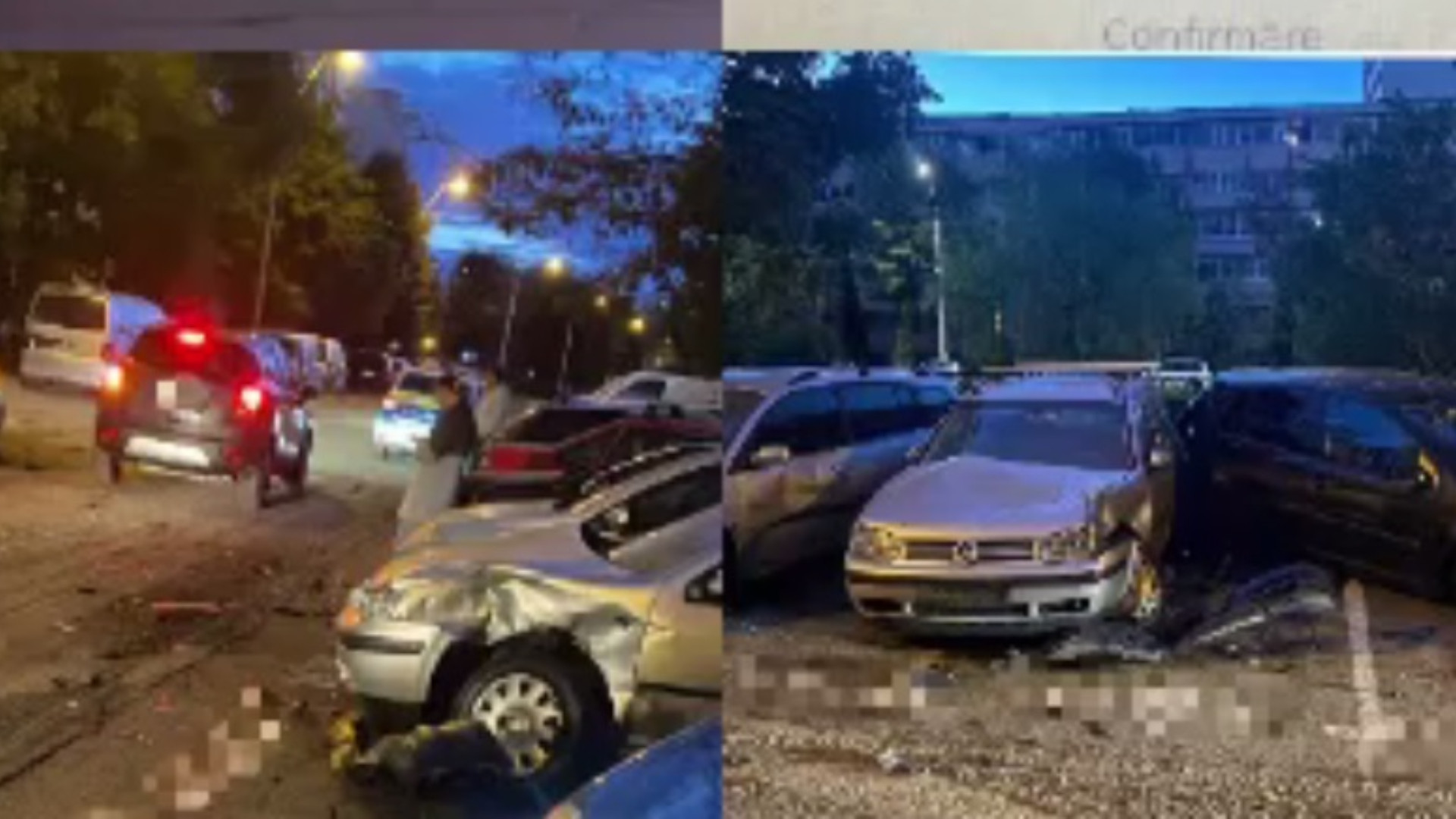 Un șofer de 18 ani, băut și drogat, a distrus șase mașini în Piatra Neamț. Ce substanță consumase tânărul