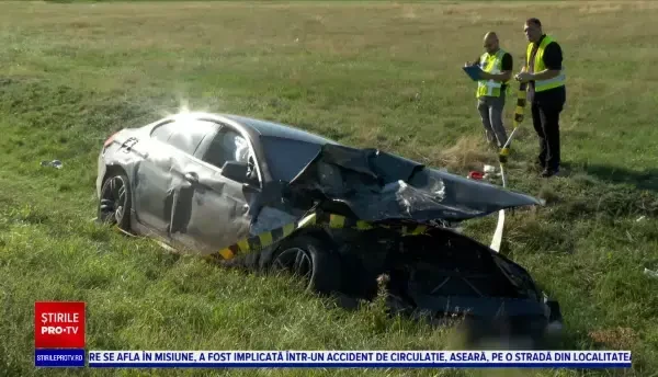 Accident grav în Buzău. Doi morți și un copil în comă