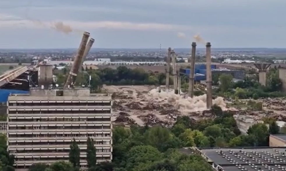 Demolări pe platforma IMGB din București. Orașul Popești-Leordeni și Sectorul 4, umplute de praf VIDEO