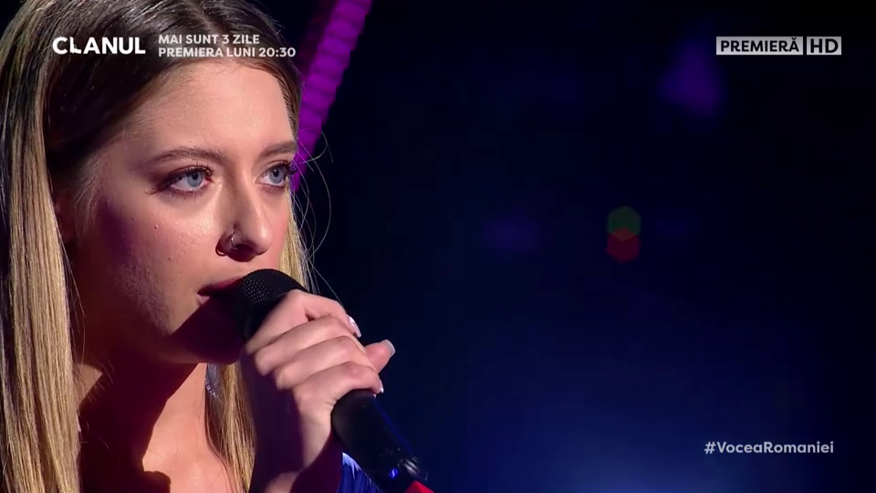 O ucraineancă din Harkov aduce emoție la Vocea României. Marina Navana a cântat despre războiul din țara sa