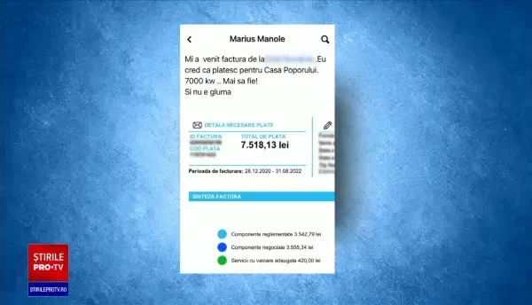 Actorul Marius Manole a primit o factură uriașă la curent. „Eu cred că plătesc pentru Casa Poporului”