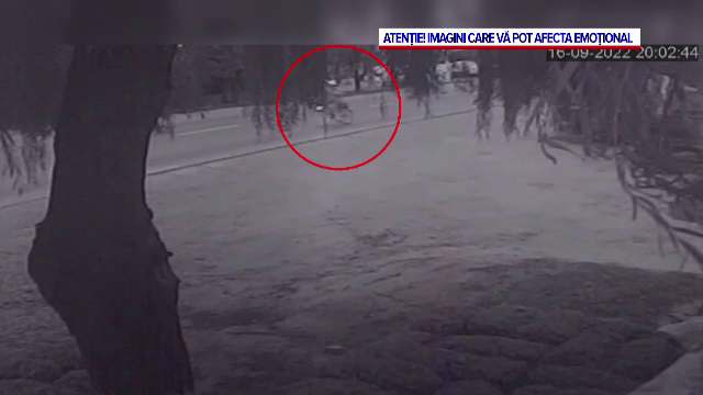 Biciclist ucis de o mașină de teren. Momentul a fost surprins de camerele de supraveghere