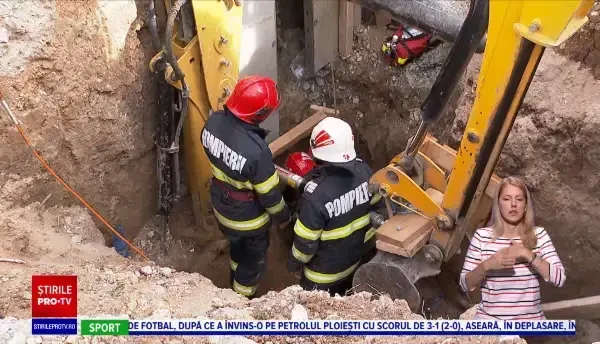 Un bărbat din Constanța a fost îngropat complet sub un mal de pământ surpat timp de zeci de minute. Și a scăpat