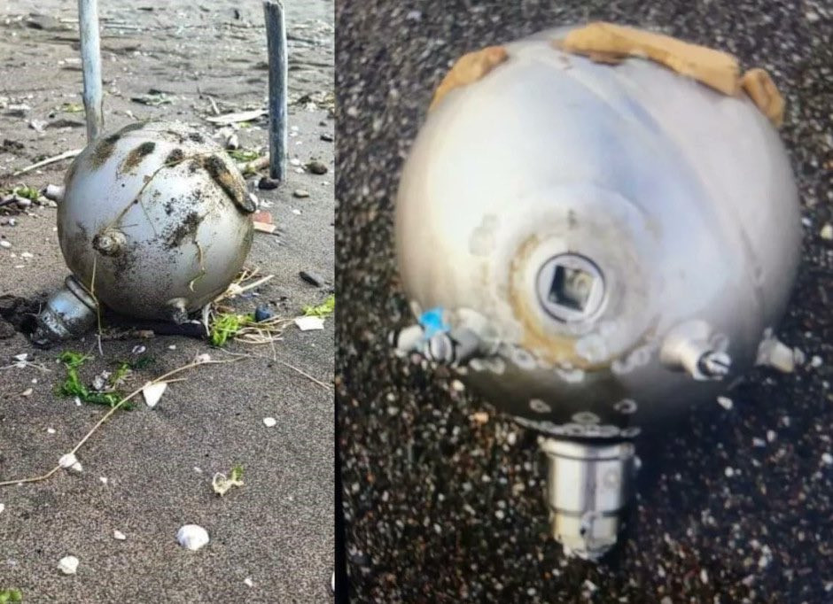 Sfere metalice misterioase au apărut pe plajele din Ucraina. Ce sunt de fapt