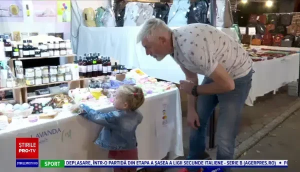 Festivalul de toamnă al lavandei, la Iași. Ce produse și delicatese au putut cumpăra vizitatorii