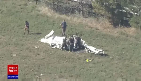 Două avioane s-au ciocnit în aer în SUA. Sunt trei morți