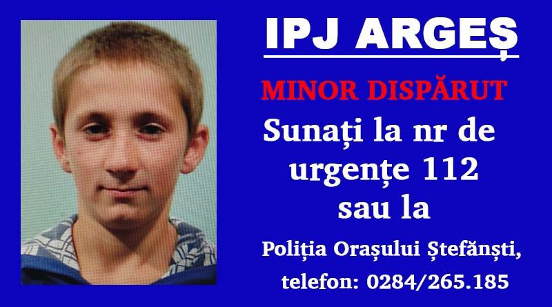 Doi adolescenţi frați au plecat dintr-un centru pentru minori din Ștefănești și au fost căutați de polițiști