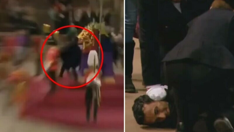 Bărbatul care s-a apropiat de sicriul reginei Elisabeta a II-a la Westminster Hall nu credea că aceasta este moartă
