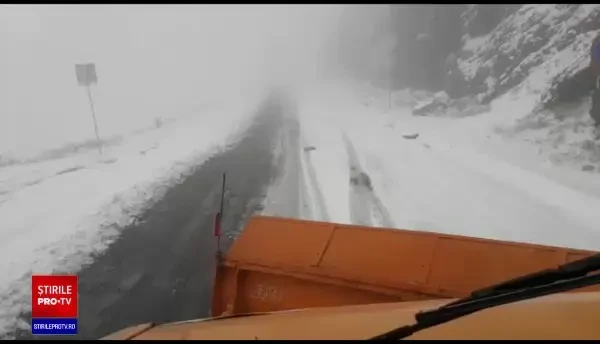 Ninsori abundente la munte. În Munții Călimani stratul de zăpadă a ajuns la 14 centimetri VIDEO, GALERIE FOTO