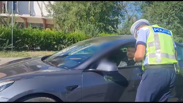 Laurențiu Duță, sancționat pentru viteză excesivă de polițiști în timpul unei acțiuni rutiere la Constanța