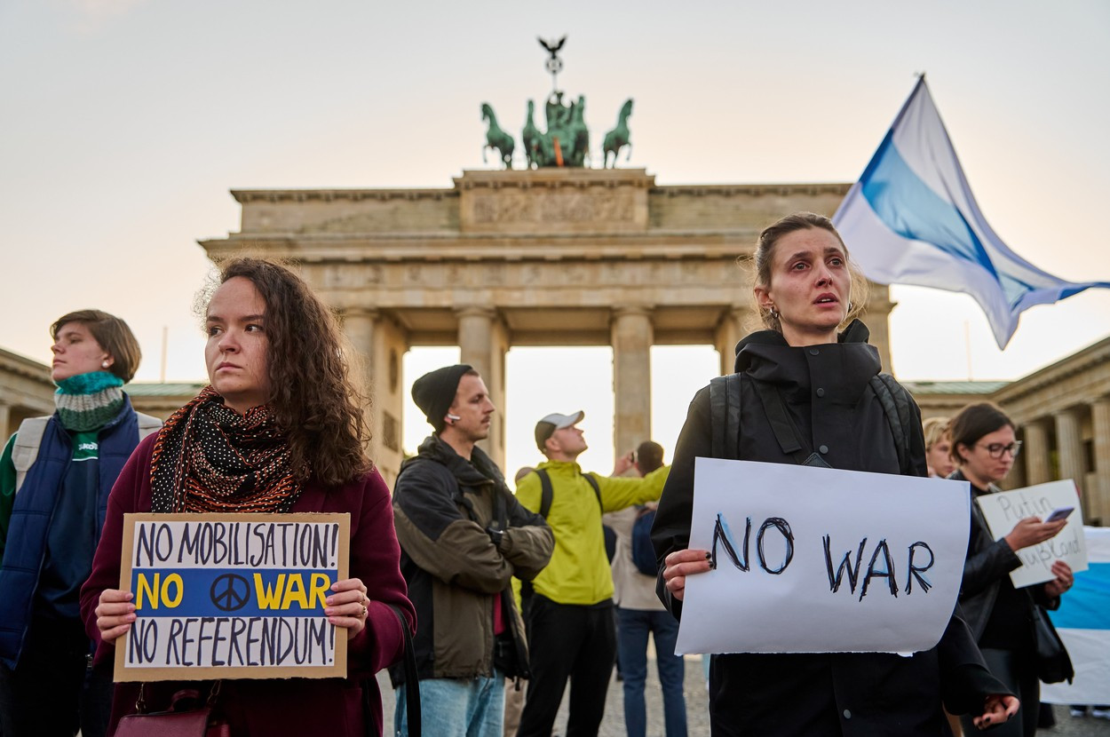 Președintele Ucrainei: „Decizia Rusiei de mobilizare, o recunoaştere a faptului că armata lor nu a rezistat şi s-a destrămat”