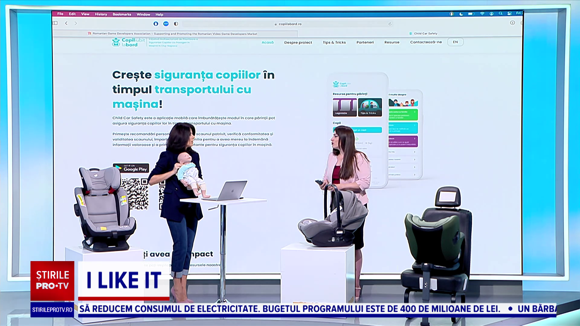 iLikeIT. Scaunele pentru copii, esențiale în mașină. Aplicația care ne ajută să le identificăm pe cele potrivite