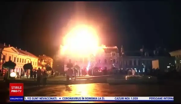Palatul episcopal din Oradea, distrus de un incendiu, intră din nou în renovare