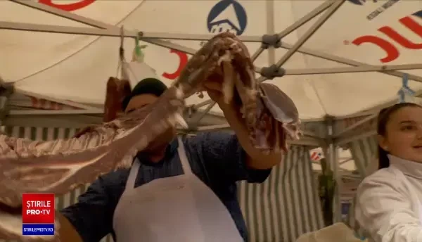 Weekendul acesta a fost dedicat bunătăților din cămările ciobanilor. Cu ce s-au delectat turiștii care au ajuns la Bran