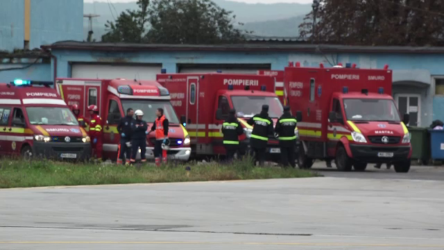 Exercițiu de amploare la Târgu Mureș pentru salvatorii care intervin la dezastre aviatice