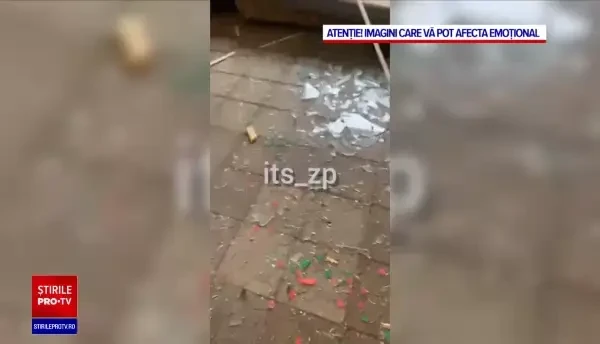 Convoi atacat de ruși în Zaporojie