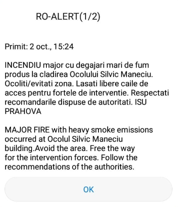 ro alert maneciu