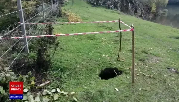 Cum arată fisura din barajului care a dus la evacuarea populației la Roșia Montană