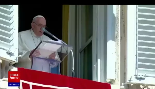 Papa Francisc "îl imploră" pe Putin să pună capăt "spiralei violenţei" în Ucraina
