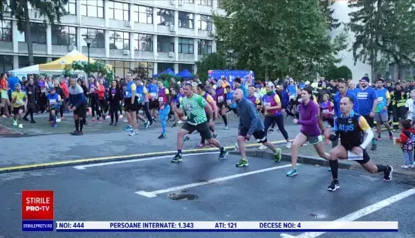 Peste 1.500 de persoane au participat la un maraton ce marchează începerea cursurilor la Universitatea de Vest din Timișoara